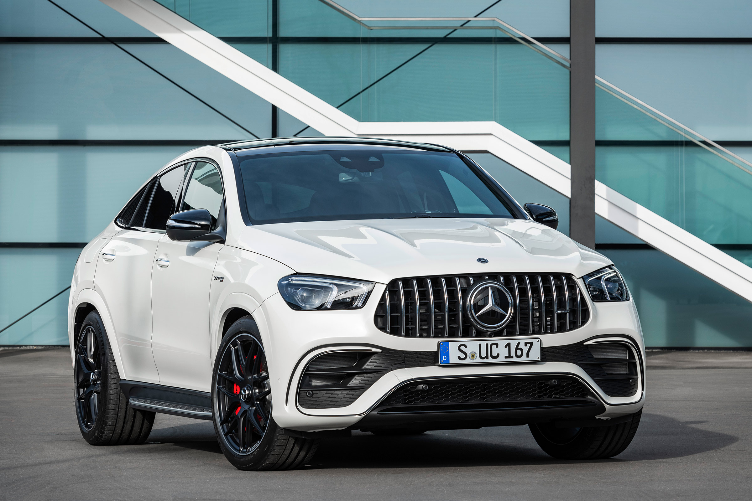 2020 Mercedes-AMG GLE 63 S Coupe front 3/4 static