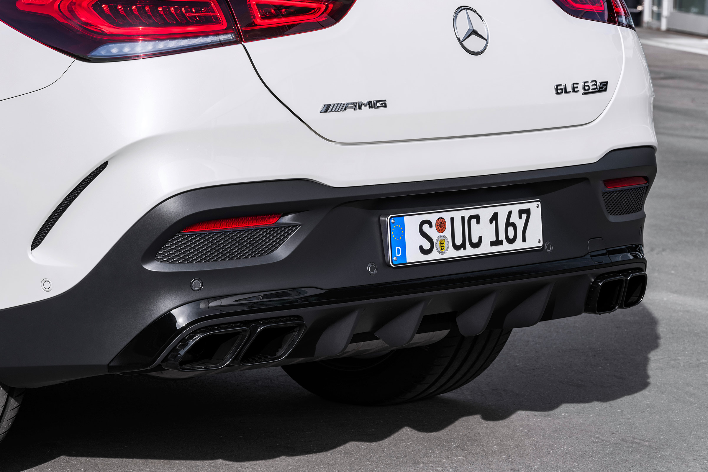 2020 Mercedes-AMG GLE 63 S Coupe rear diffuser