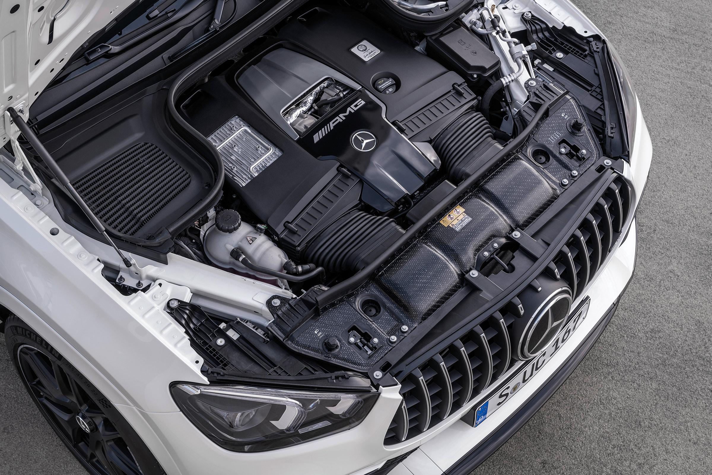 2020 Mercedes-AMG GLE 63 S Coupe engine