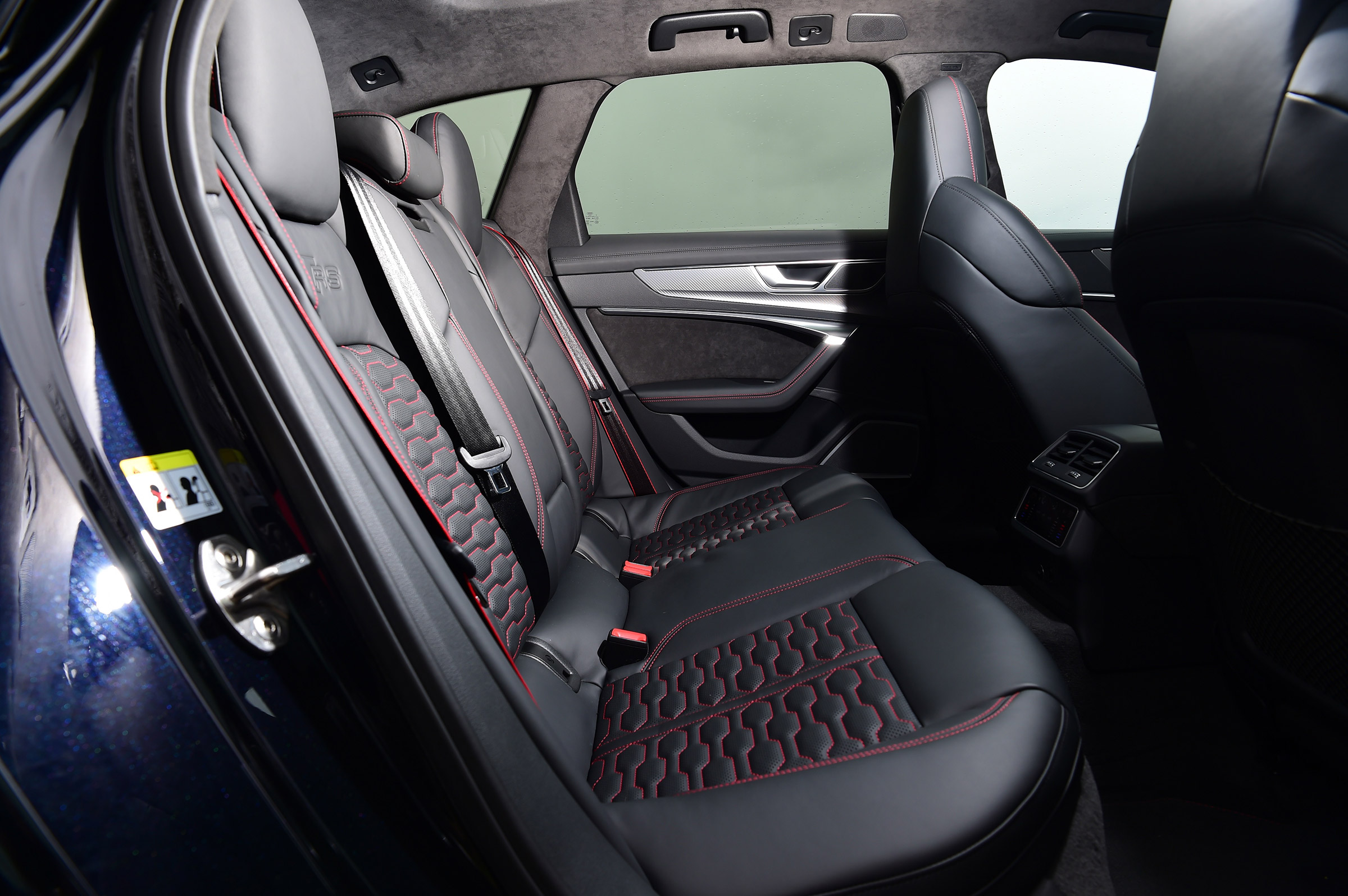 Audi RS6 Avant estate back seats