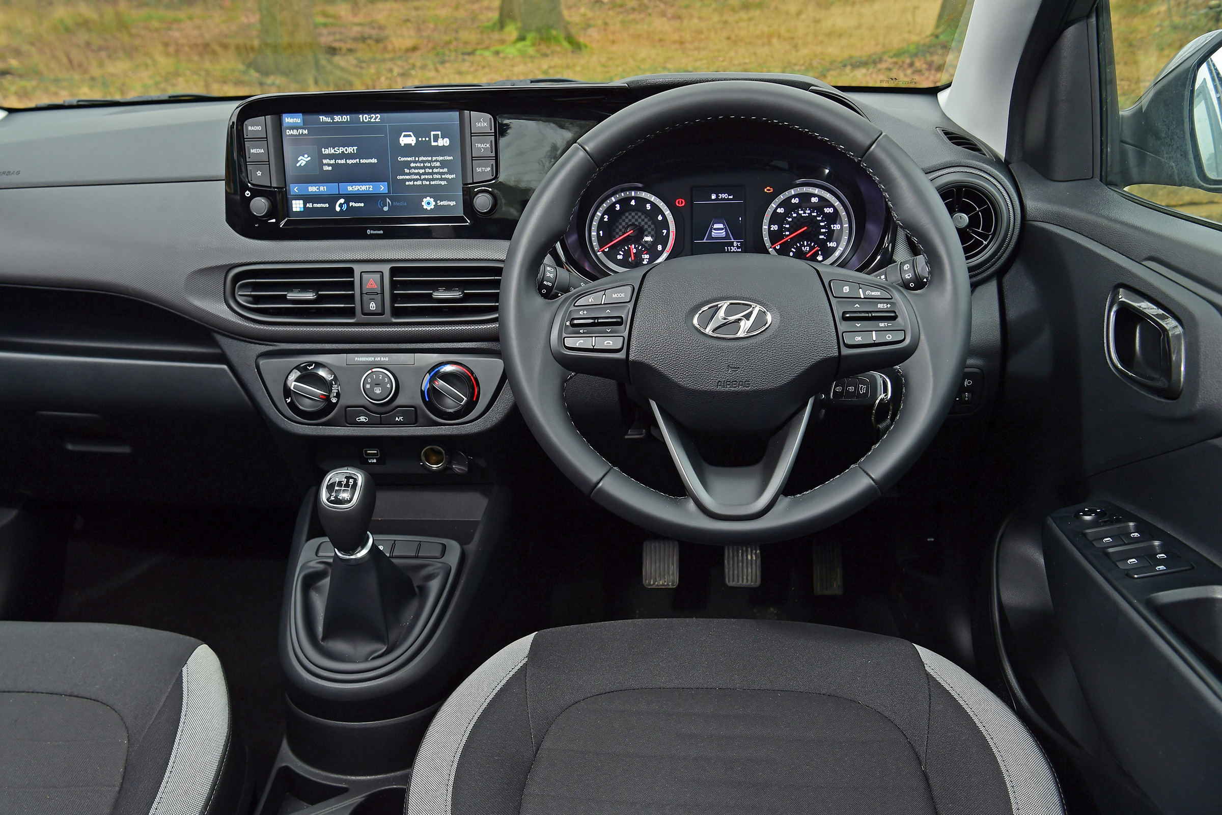 Hyundai i10 hatchback interior
