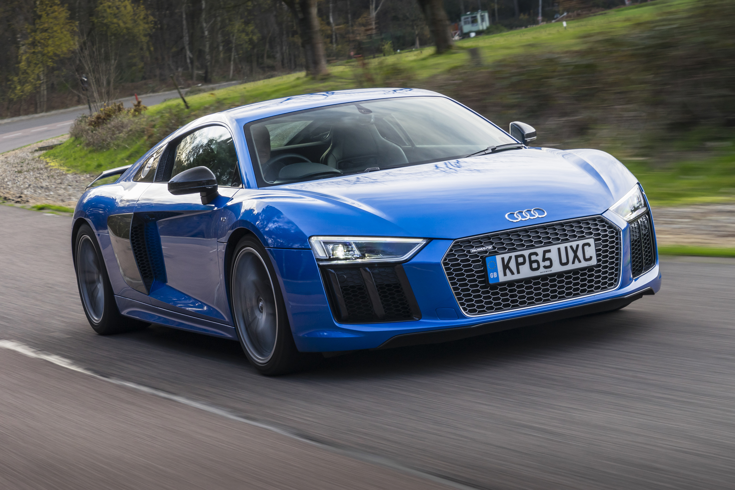 Audi R8 - front 3/4 view