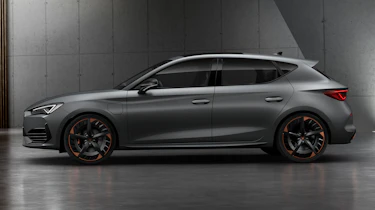 Cupra Leon hatchback - side view