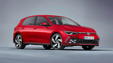 2020 Volkswagen Golf GTI - front 3/4 view