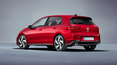 2020 Volkswagen Golf GTI - rear 3/4 view