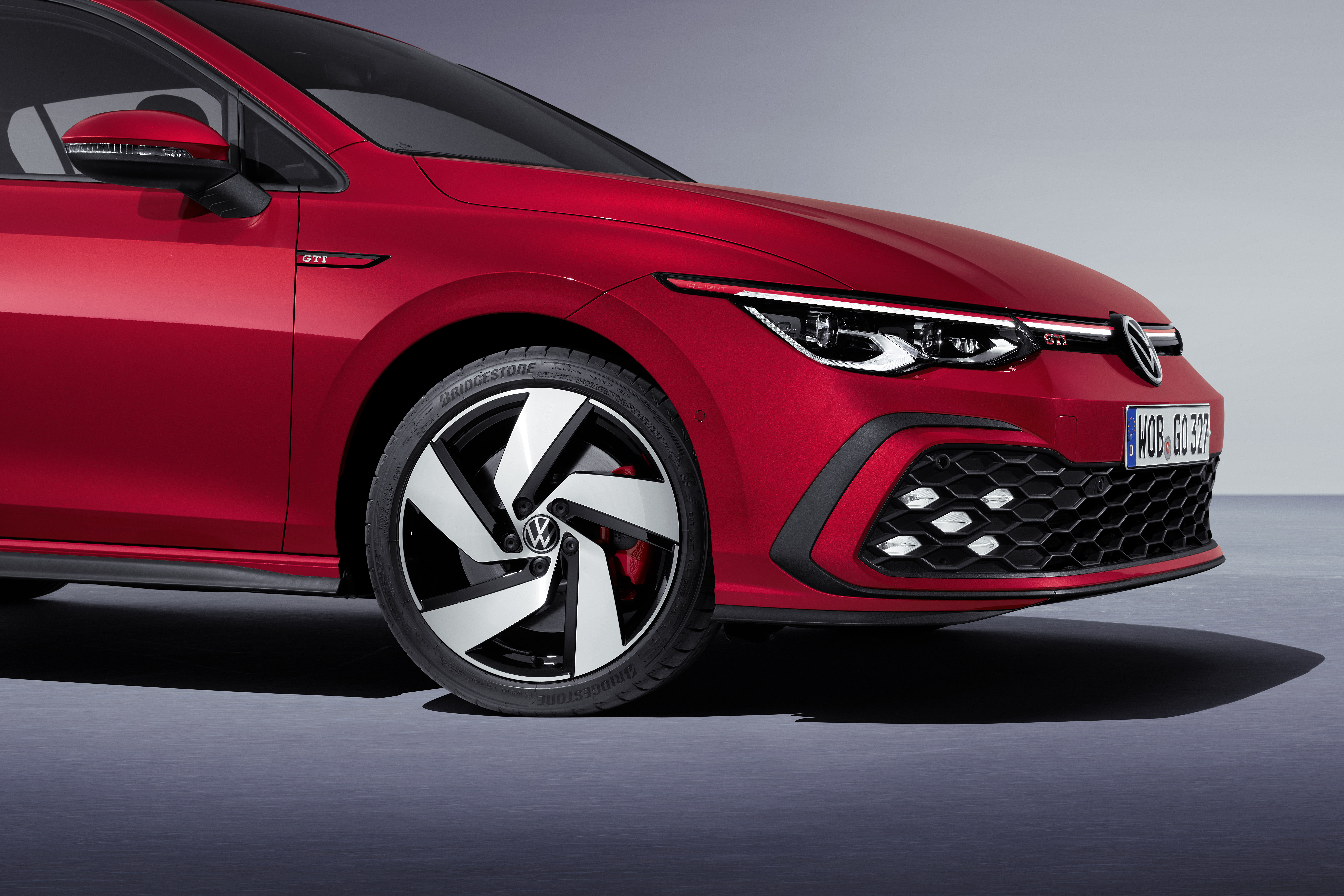 2020 Volkswagen Golf GTI  - front side close up 