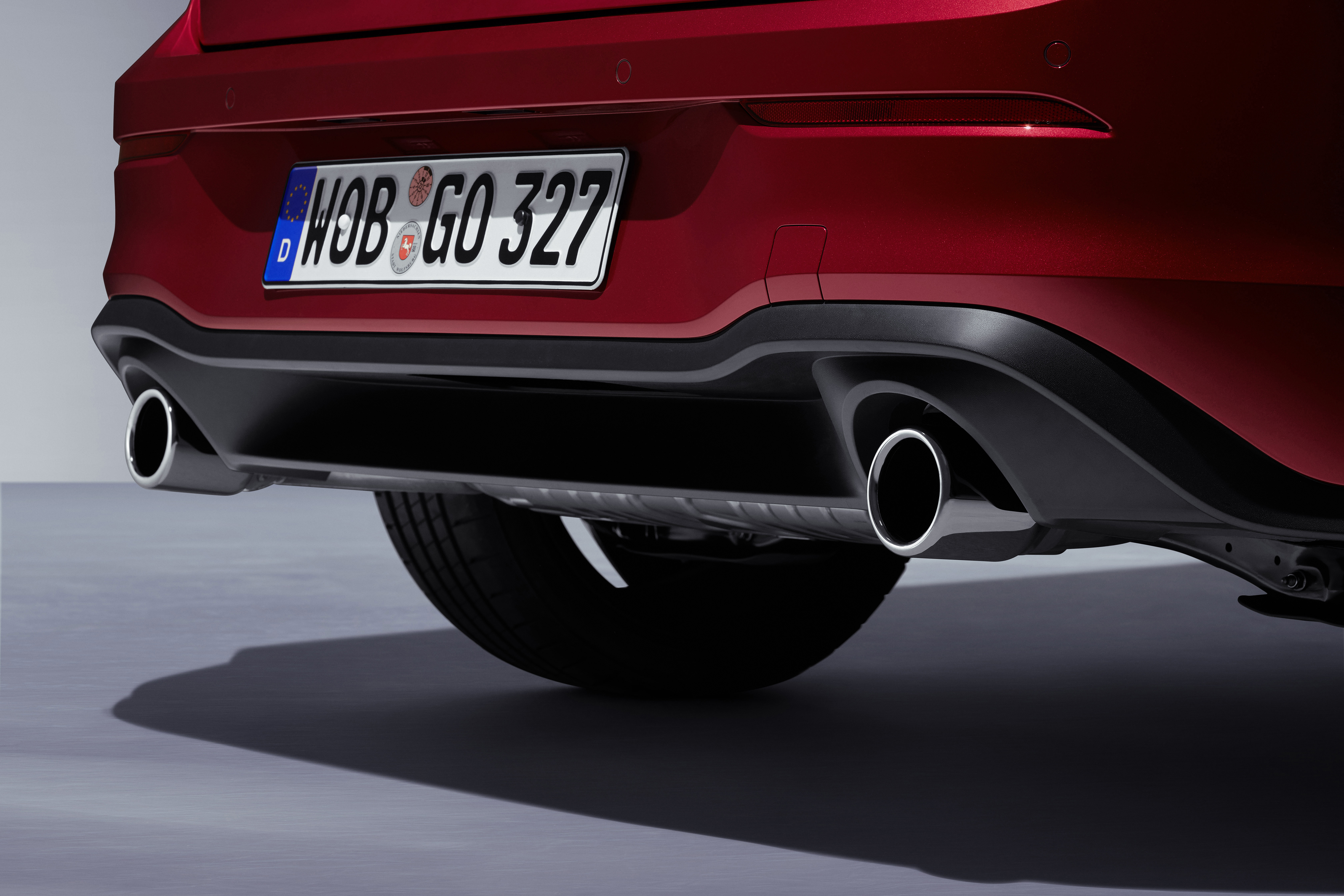 2020 Volkswagen Golf GTI  - rear diffuser and exhaust