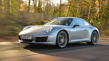 Porsche 911 - front 3/4 view