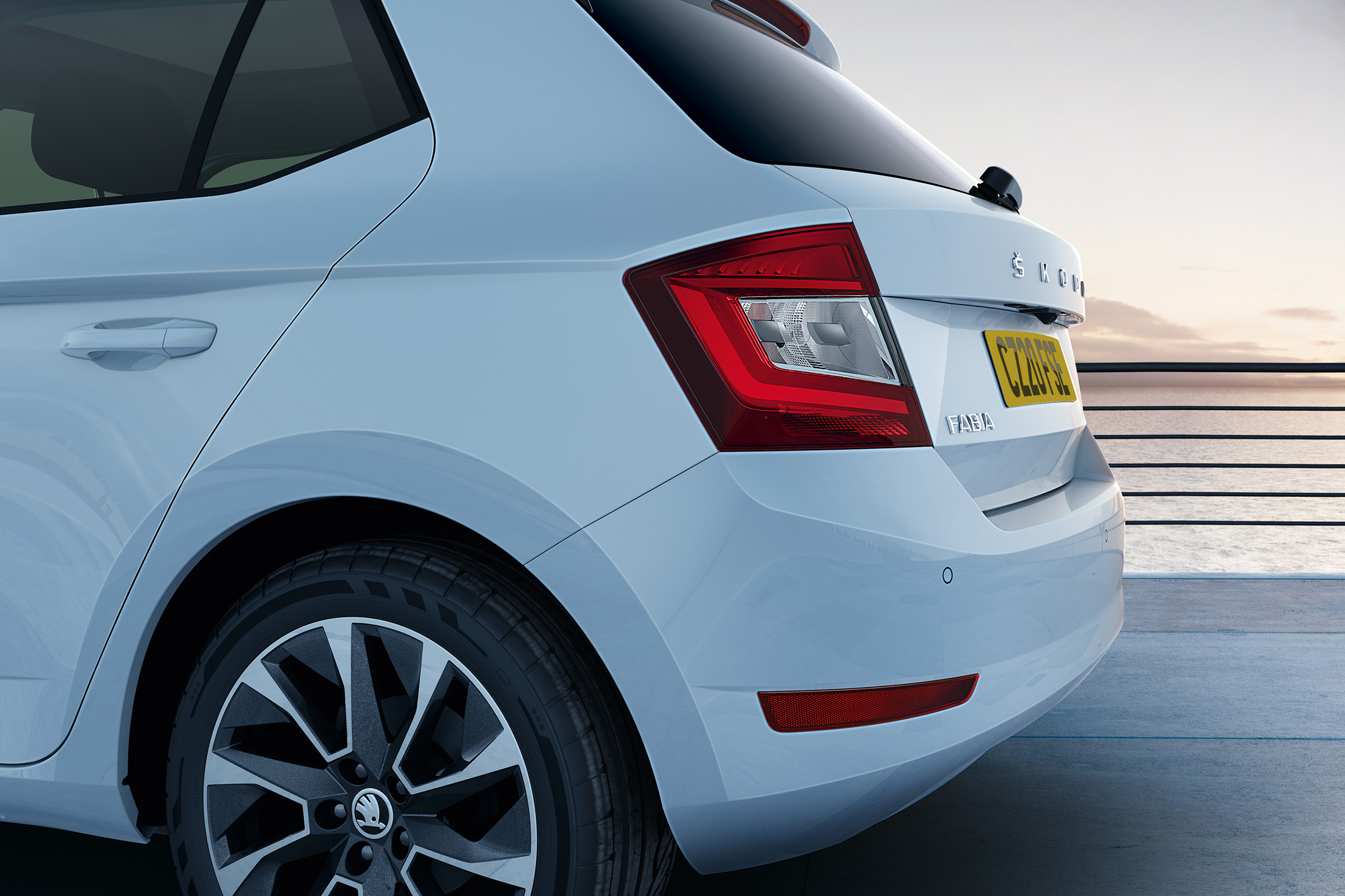 Skoda Fabia SE Drive rear