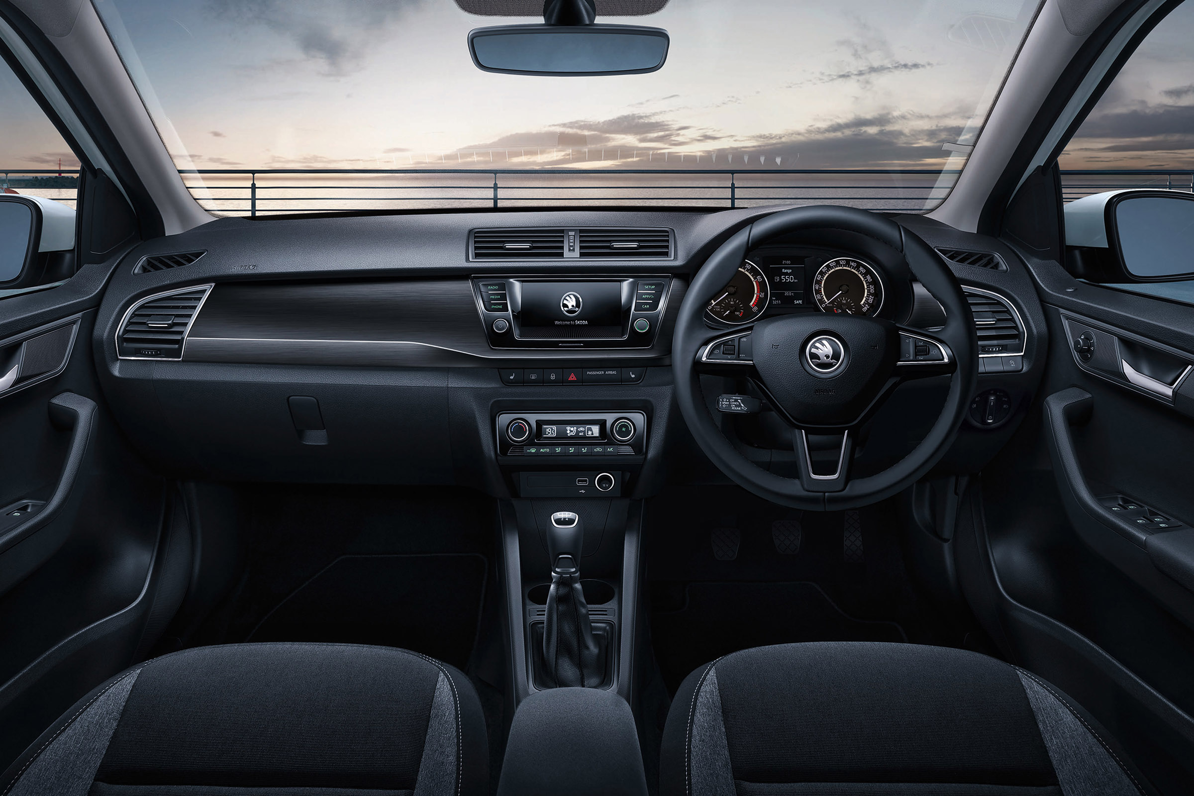 Skoda Fabia SE Drive interior