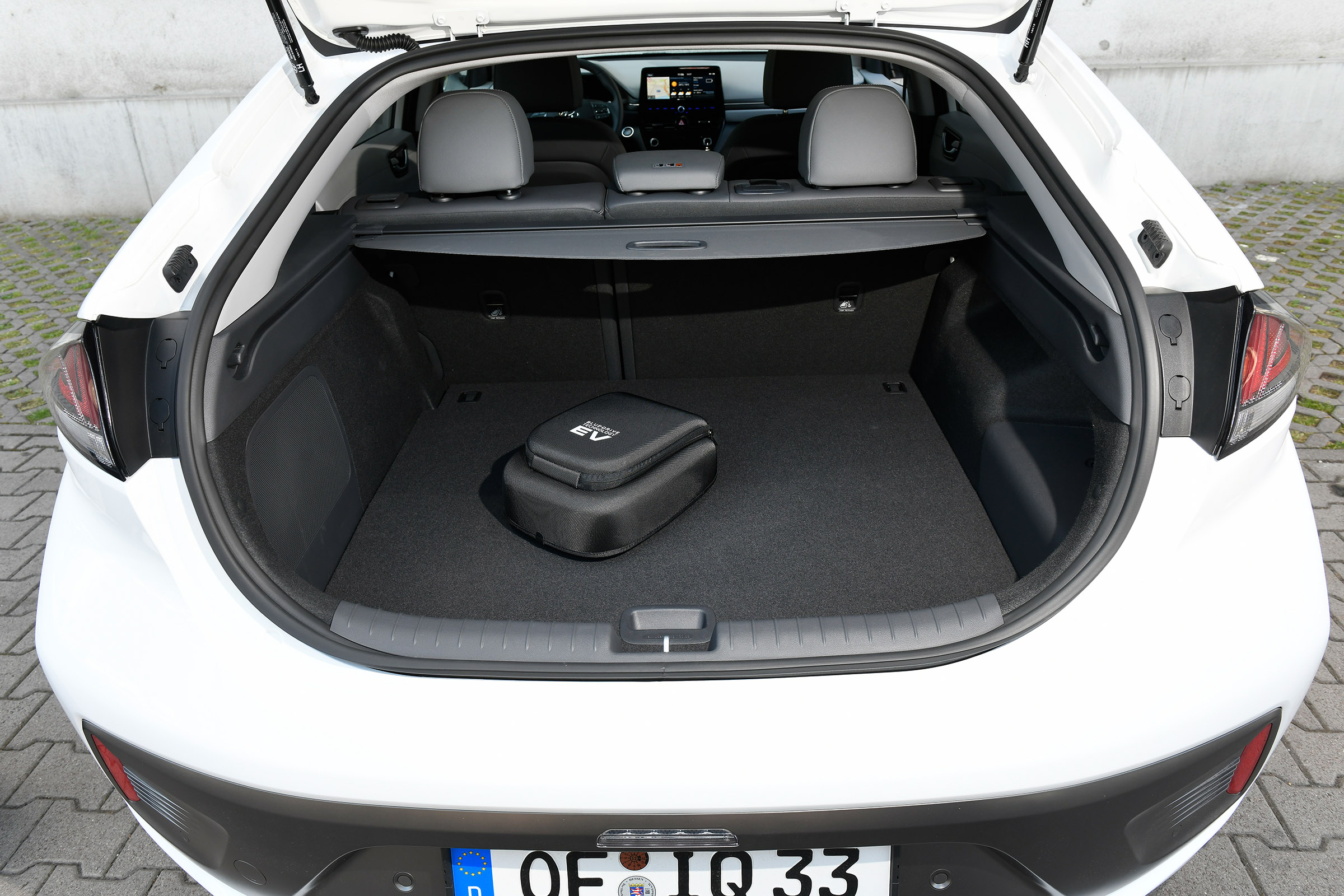 Hyundai Ioniq Plug-in Hybrid boot uncovered
