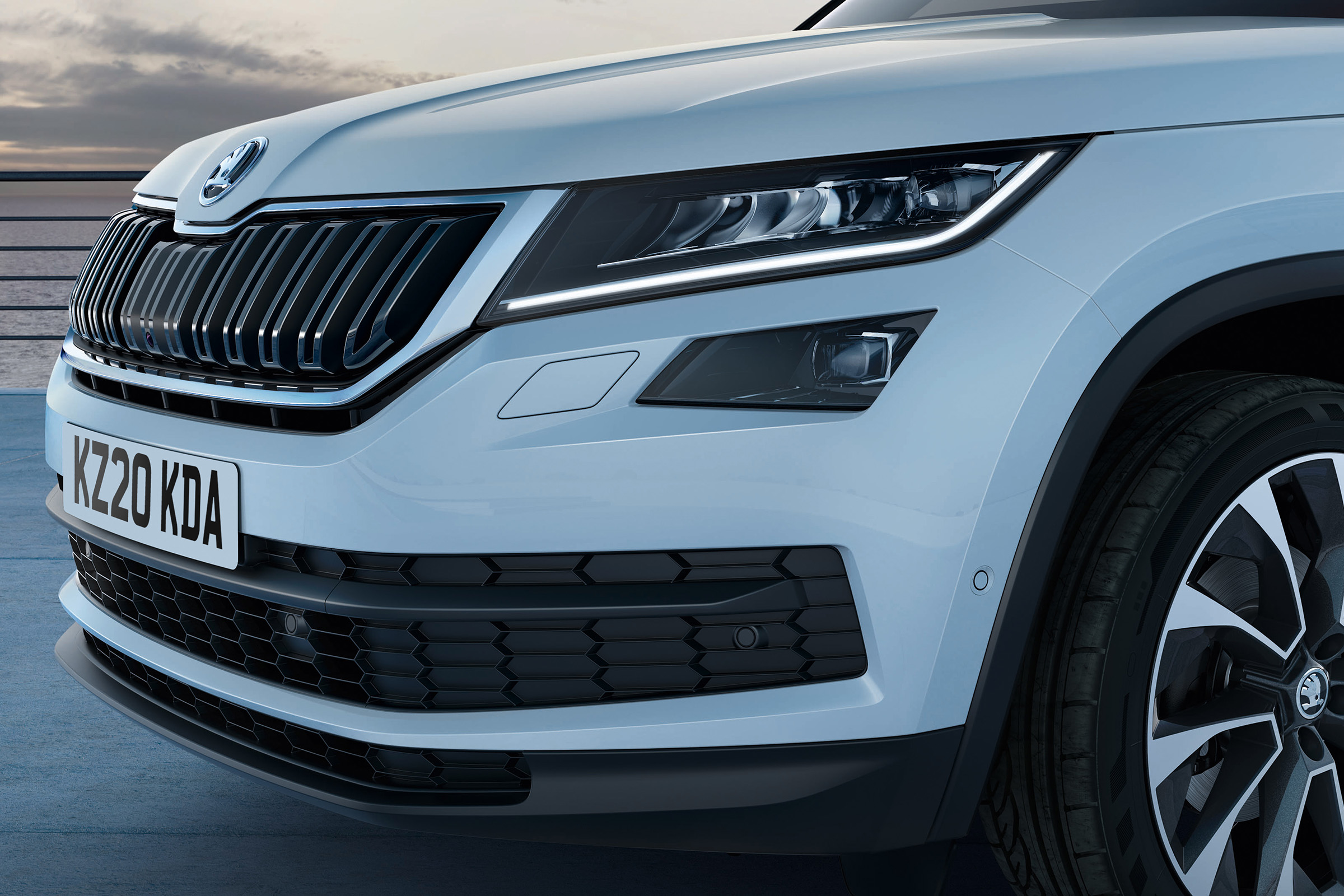 Skoda Kodiaq SE Drive front end