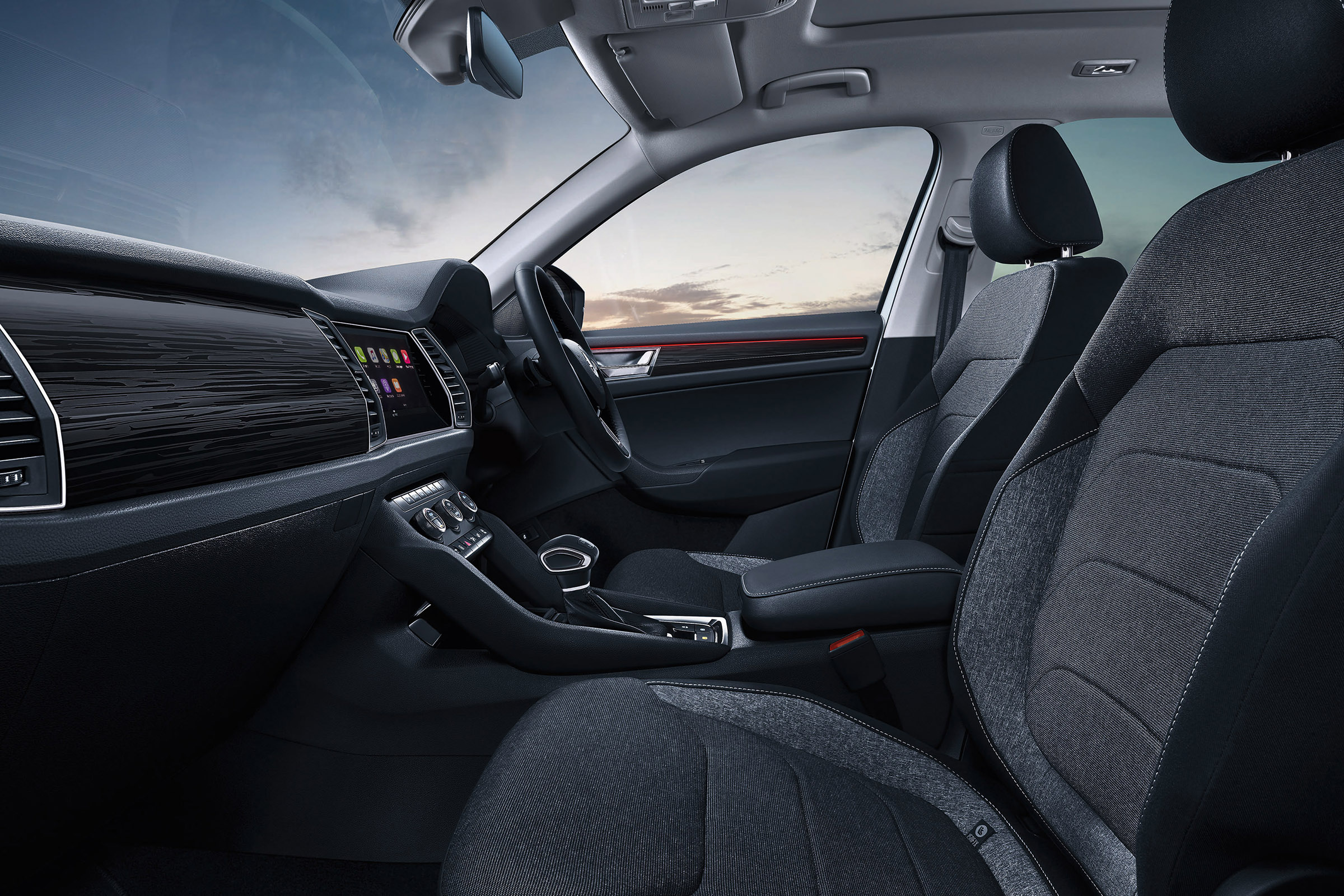 Skoda Kodiaq SE Drive interior