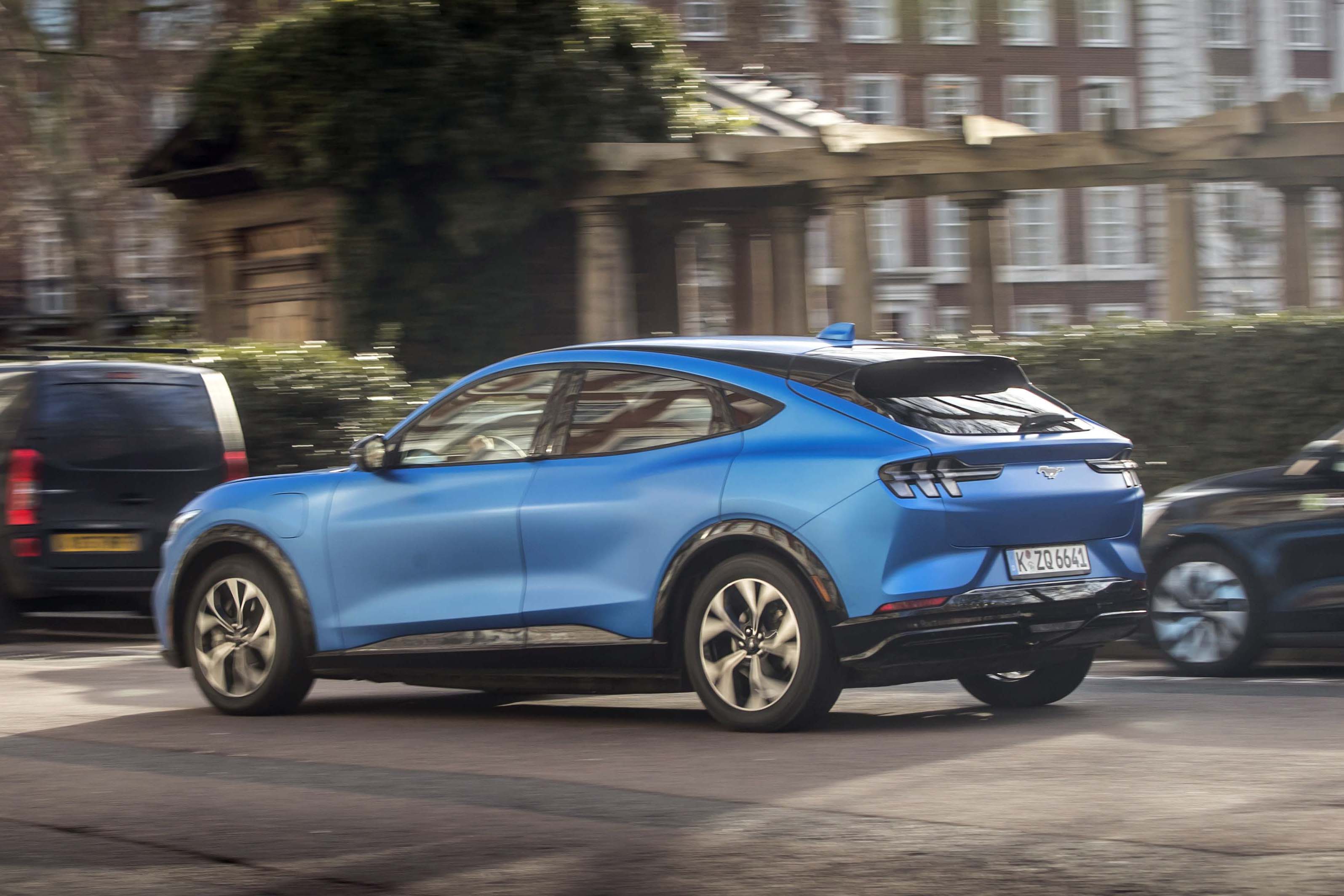 2020 Ford Mustang Mach-E in London - dynamic rear 3/4