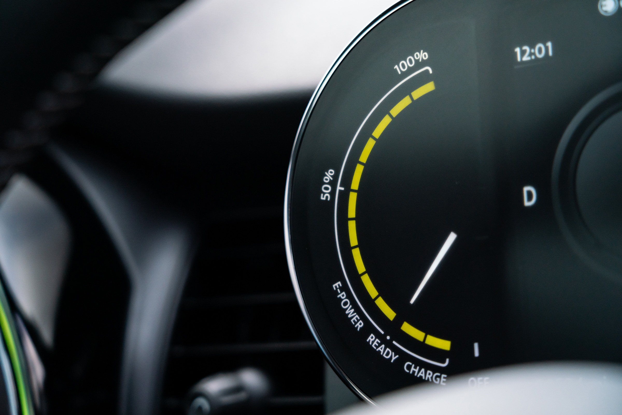 MINI Electric hatchback battery status