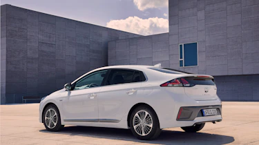 Hyundai Ioniq Plug-in Hybrid rear/side view