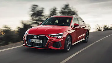 Audi A3 Sportback front 3/4 tracking