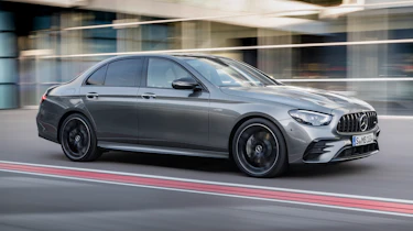 Mercedes-AMG E53 saloon driving