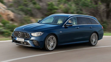 Mercedes-AMG E53 estate driving