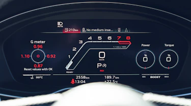 Audi RS4 Avant estate Virtual Cockpit