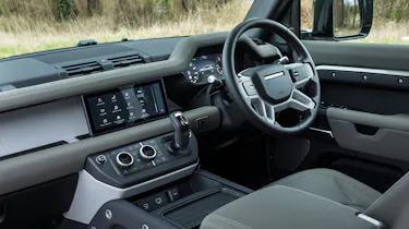 Land Rover Defender SUV interior