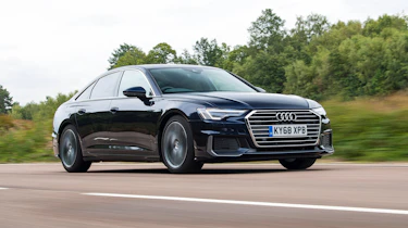 Audi A6 saloon front 3/4 tracking 2