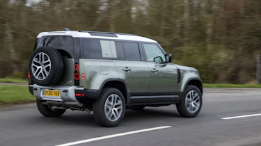 Land Rover Defender SUV rear 3/4 cornering