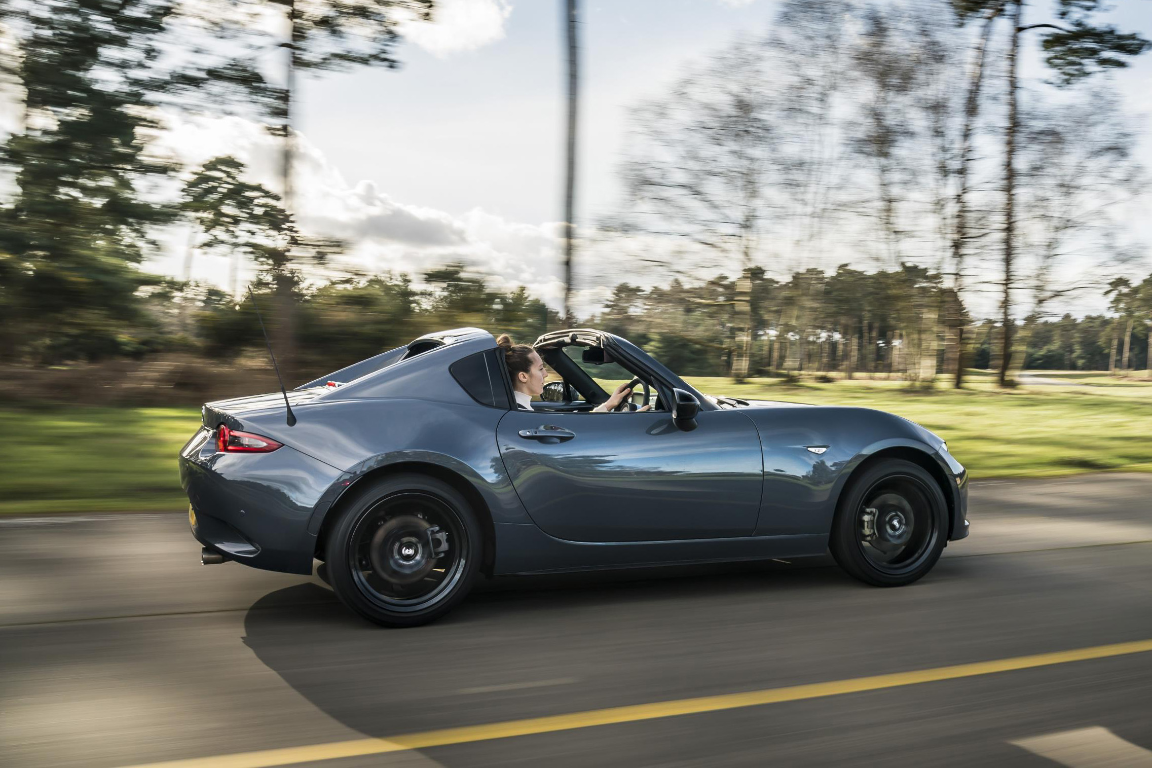 2020 Mazda MX-5 GT Sport Tech - rear 3/4 dynamic