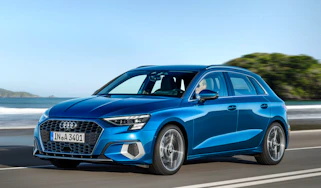 2020 Audi A3 Sportback - front 3/4 dynamic