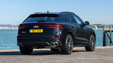 Audi SQ8 - rear 3/4 view static