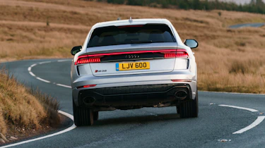 Audi RS Q8 SUV - rear view dynamic