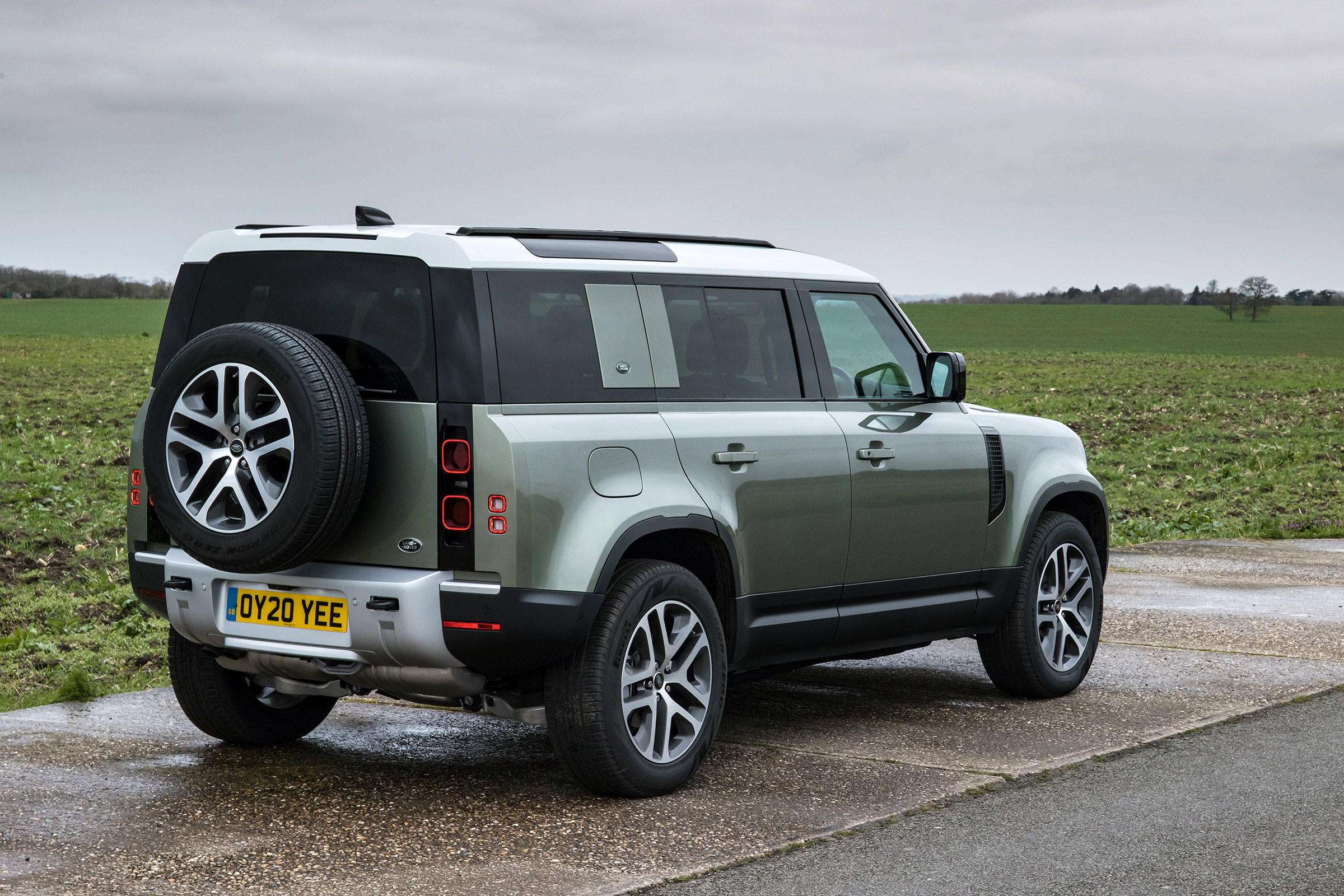 Land Rover Defender SUV rear 3/4 static