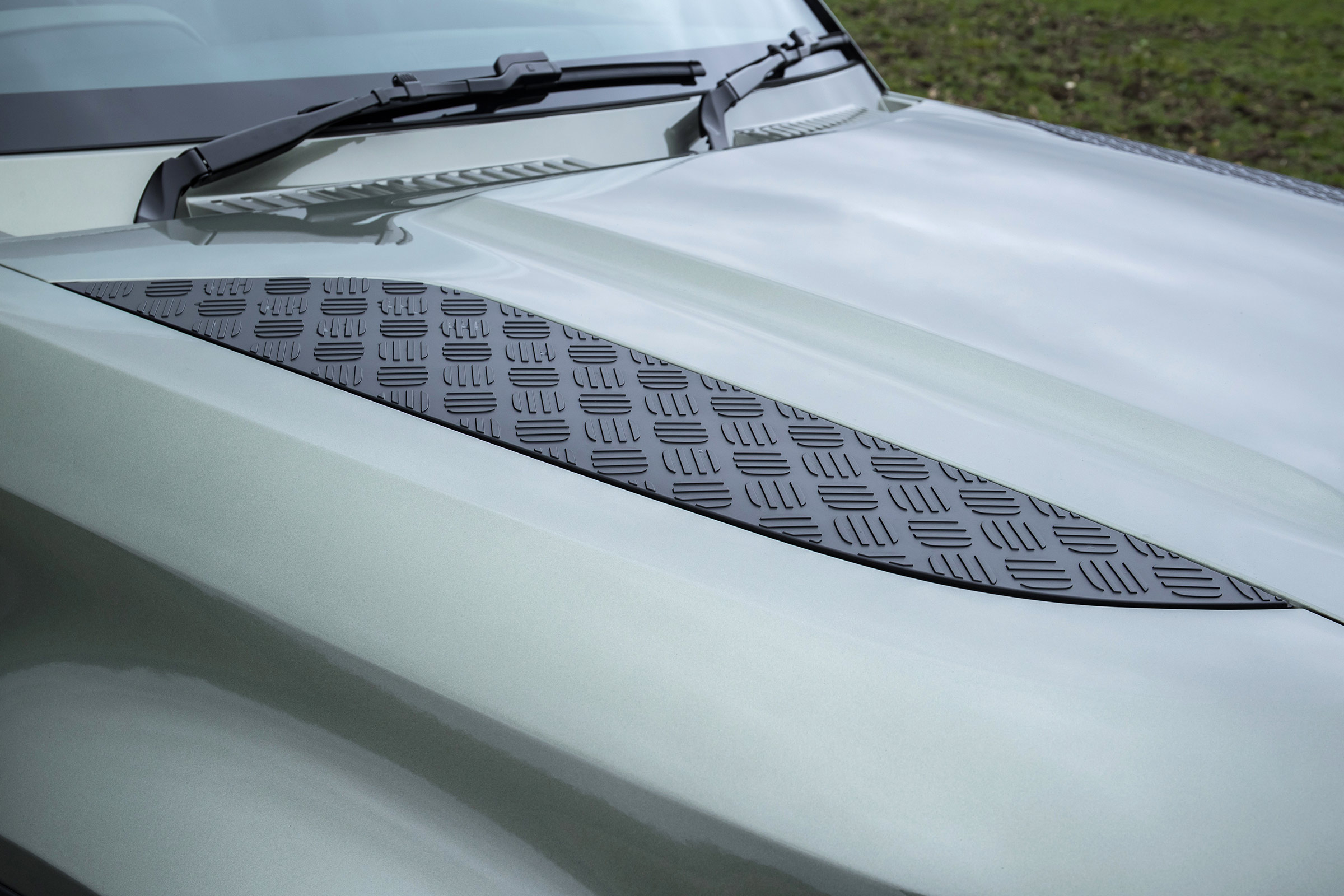 Land Rover Defender SUV bonnet