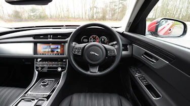 Jaguar XF - interior and dashboard