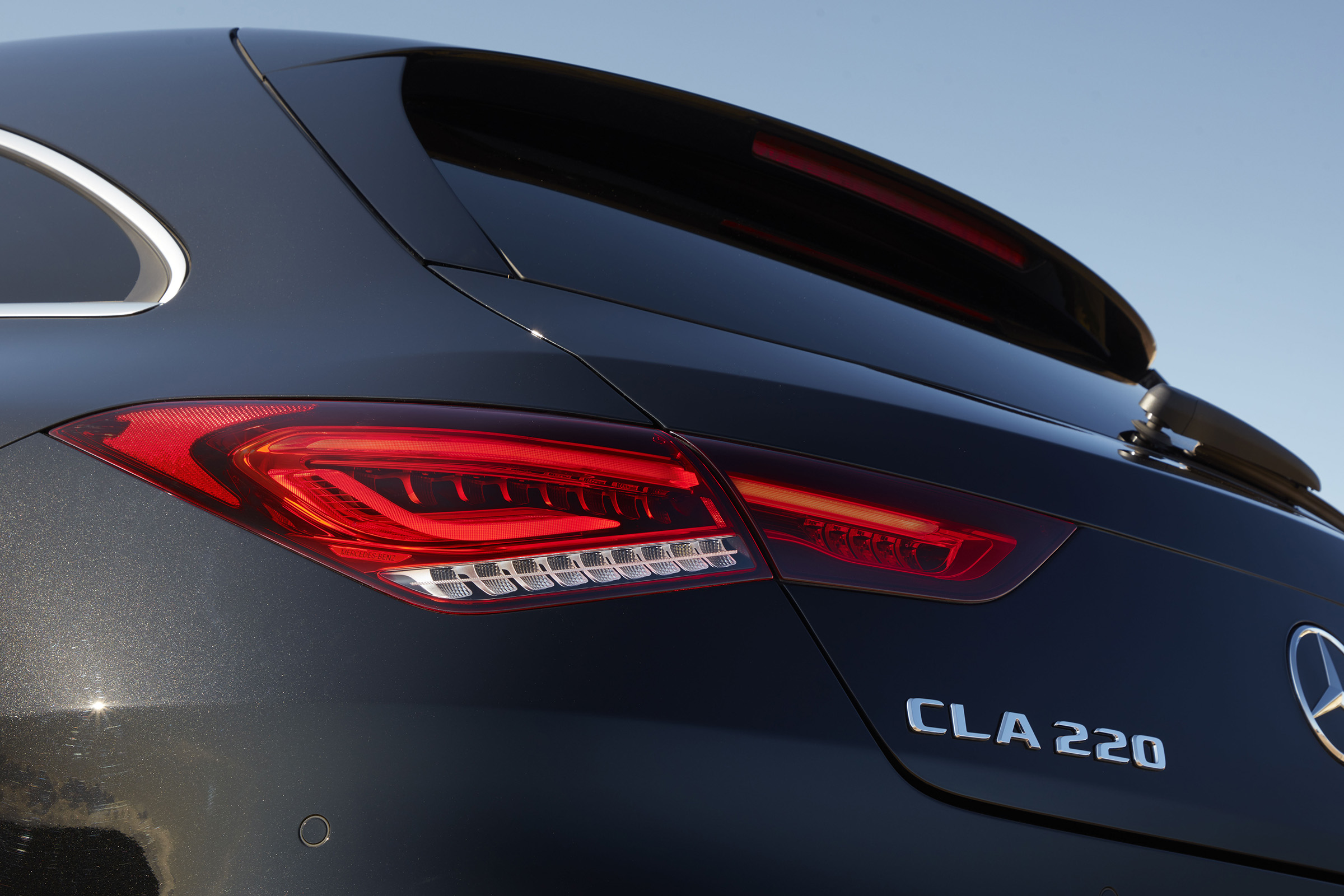Mercedes CLA Shooting Brake tailgate