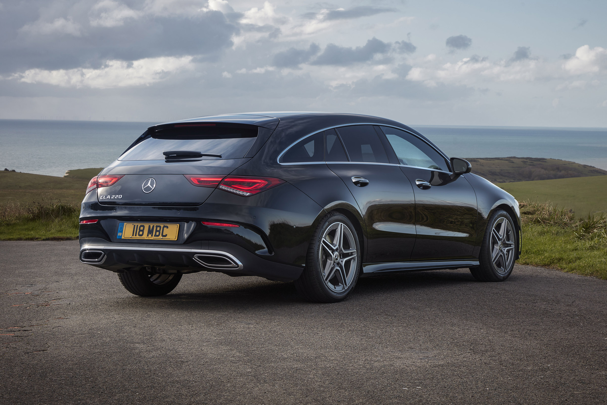Mercedes CLA Shooting Brake rear view
