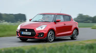 Suzuki Swift Sport mild-hybrid driving
