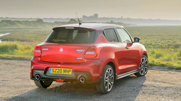 Suzuki Swift Sport mild-hybrid rear view