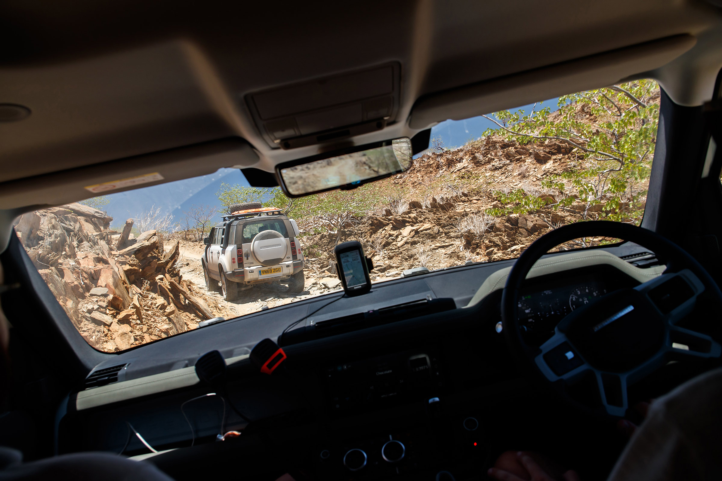 Land Rover Defender SUV off-road