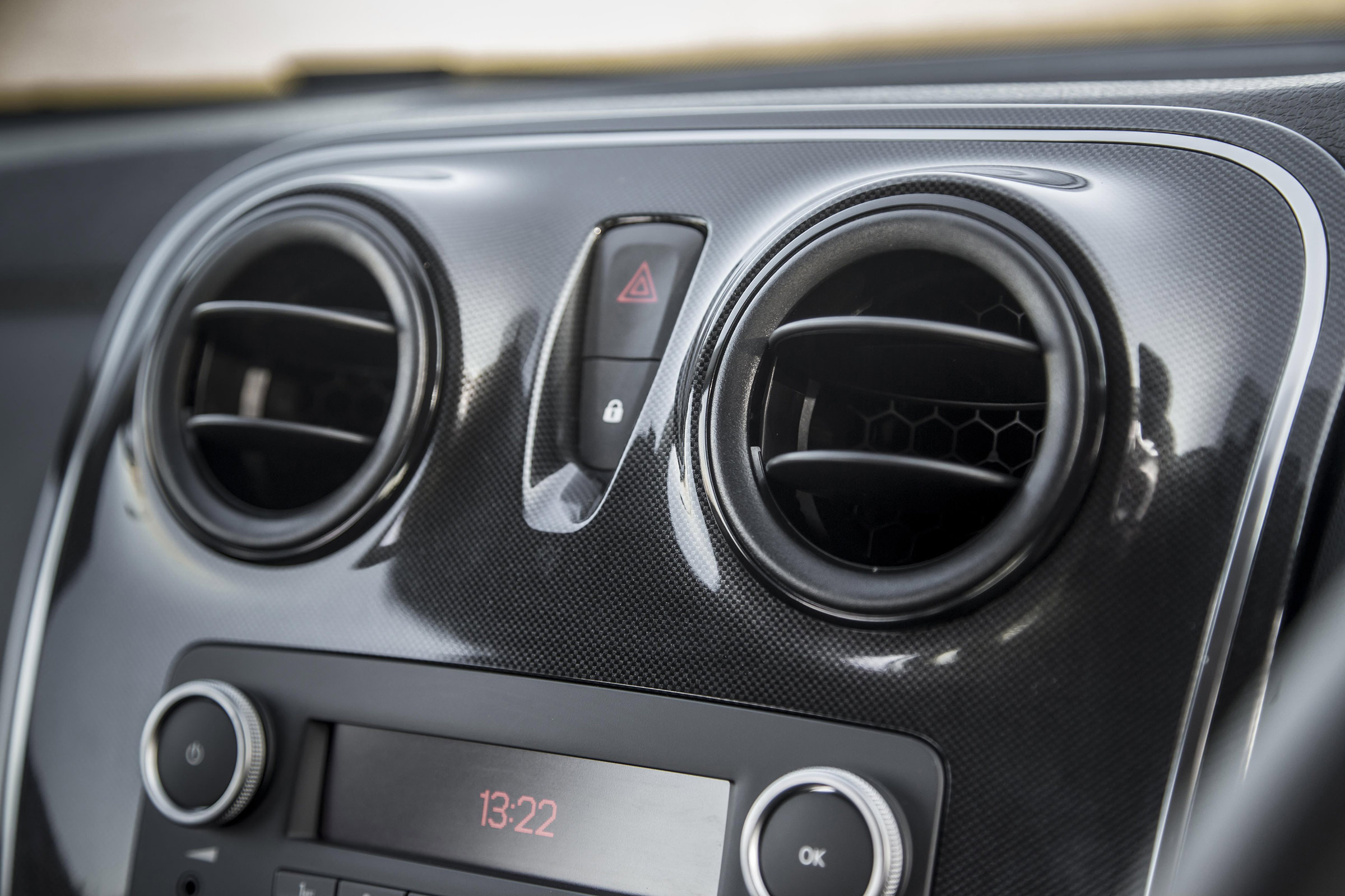 Dacia Sandero hatchback air vents
