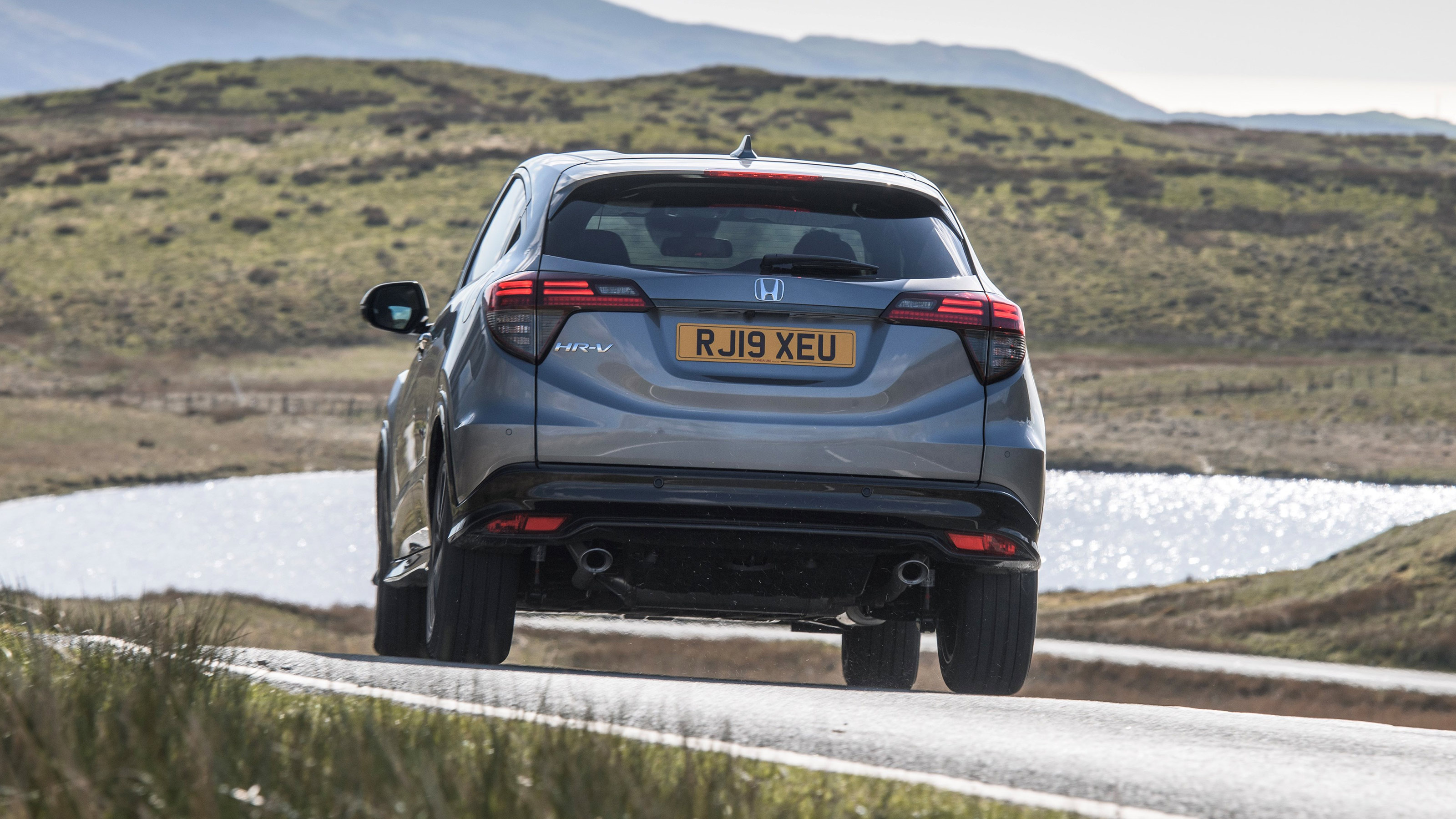 Honda HR-V SUV rear driving