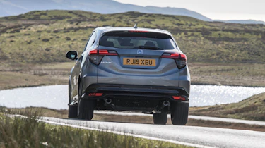 Honda HR-V SUV rear driving