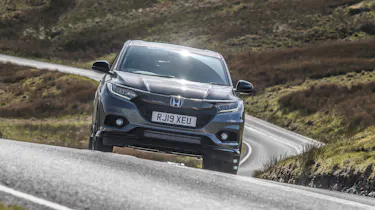 Honda HR-V SUV front driving