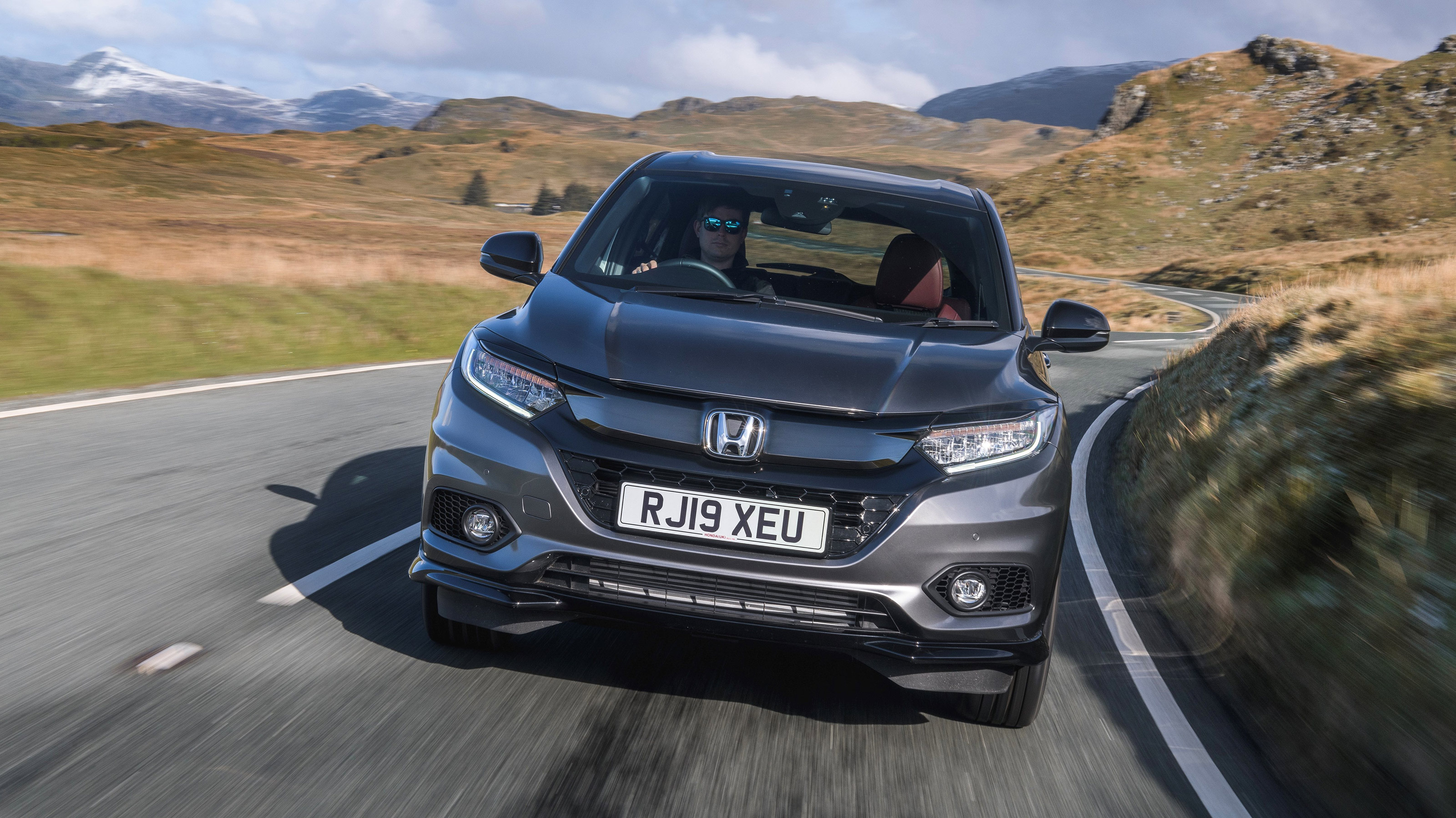 Honda HR-V SUV front country road