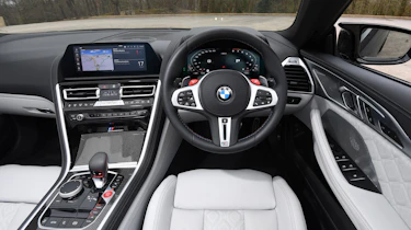 BMW M8 Convertible interior