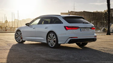 Audi A6 Avant plug-in hybrid rear view