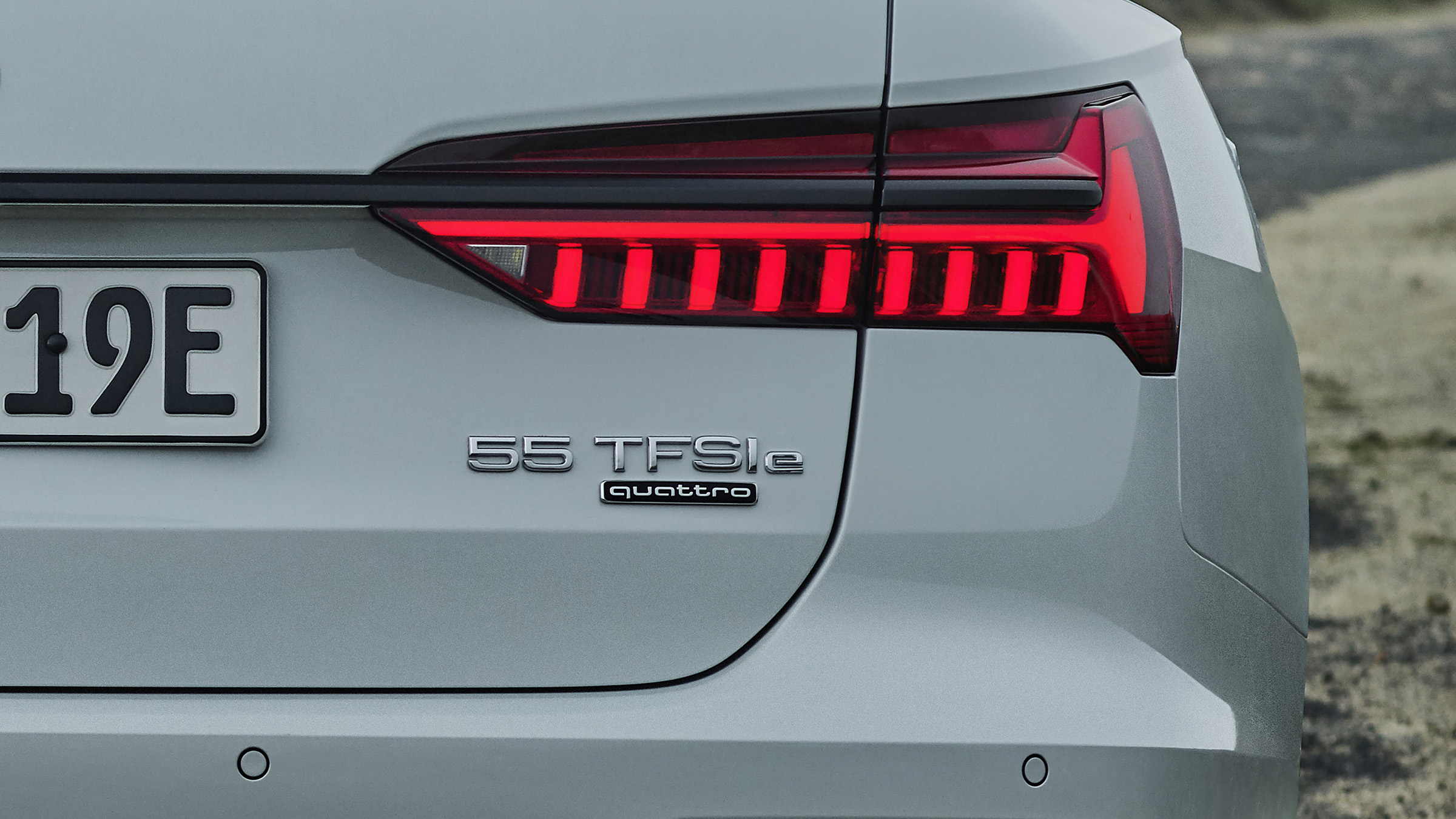 Audi A6 Avant plug-in hybrid badge