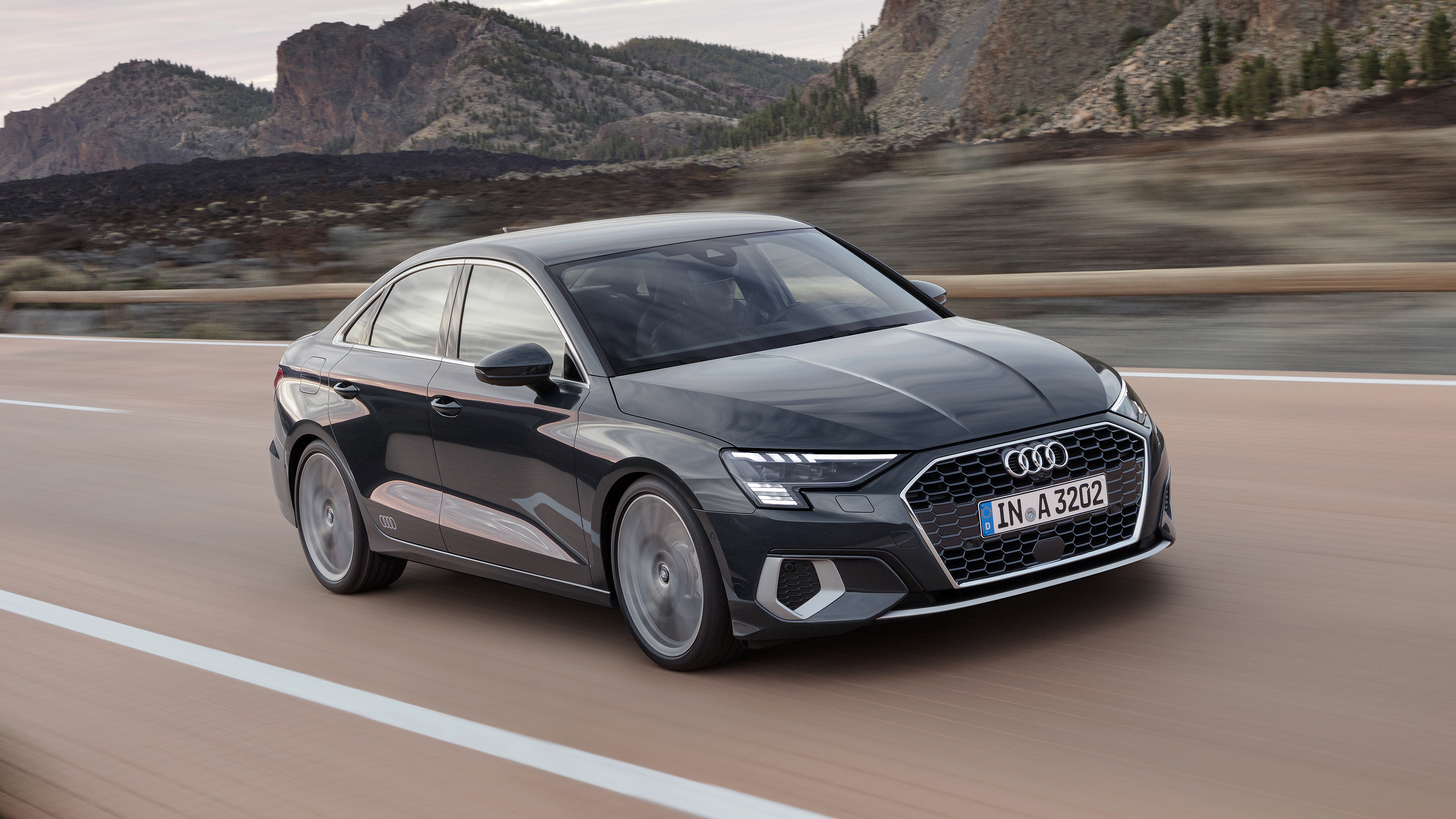 2020 Audi A3 Saloon - front 3/4 dynamic view