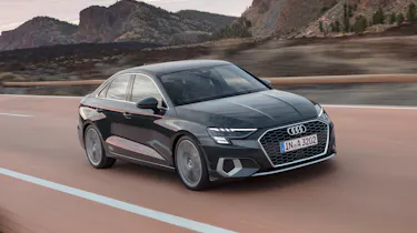2020 Audi A3 Saloon - front 3/4 dynamic view