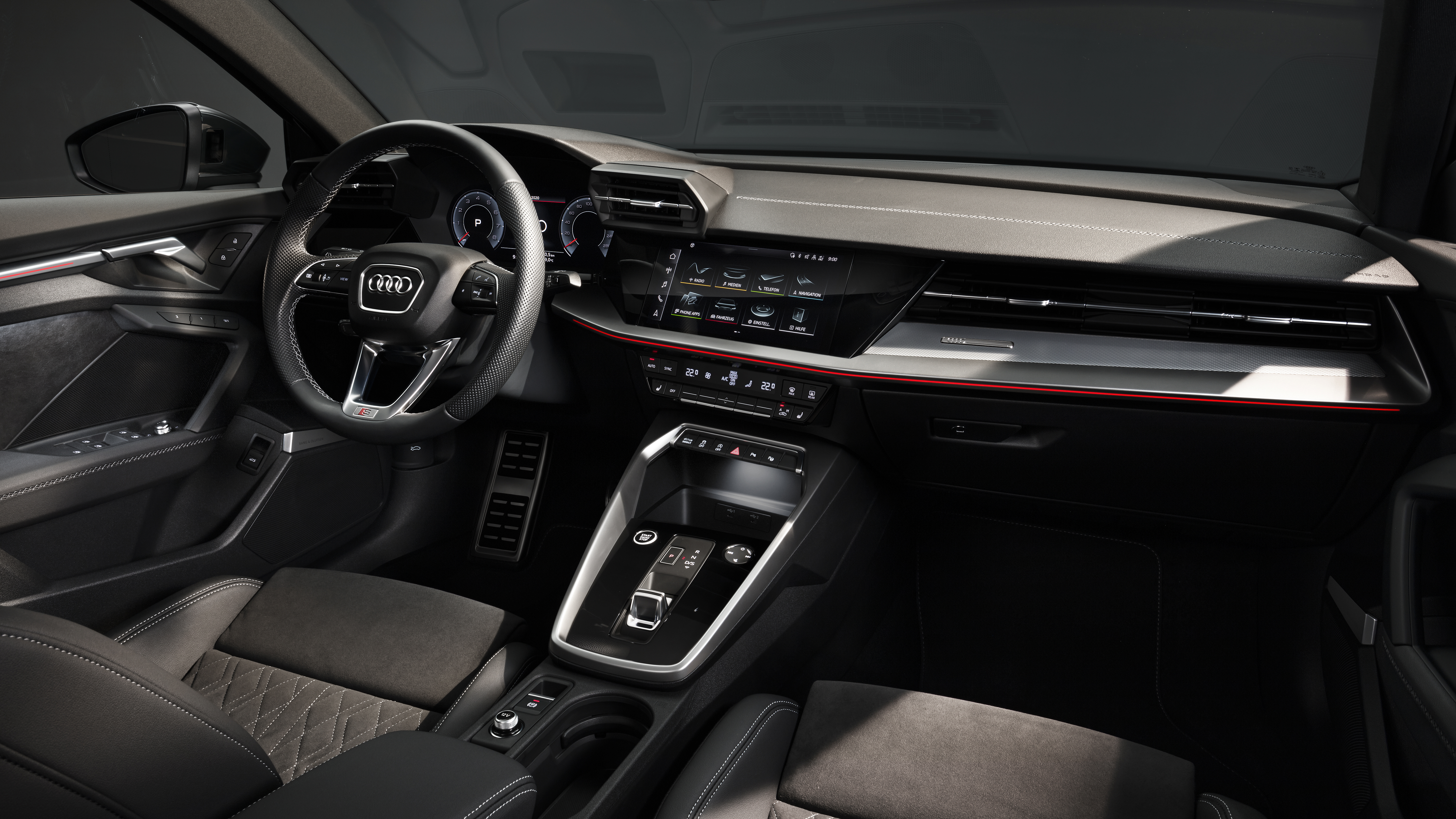 2020 Audi A3 Saloon - dashboard and interior